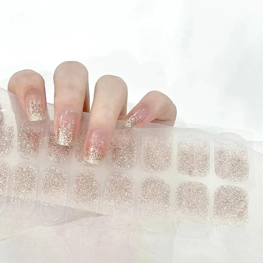 Naturalny Złoty Brokat